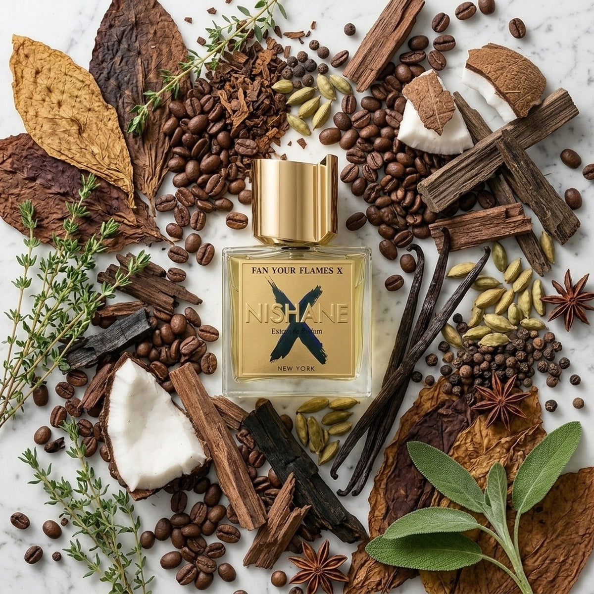 Fan Your Flames X by Nishane — ingredients