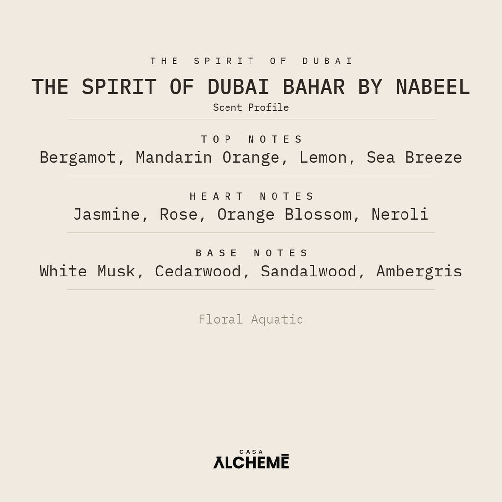 The Spirit of Dubai Bahar