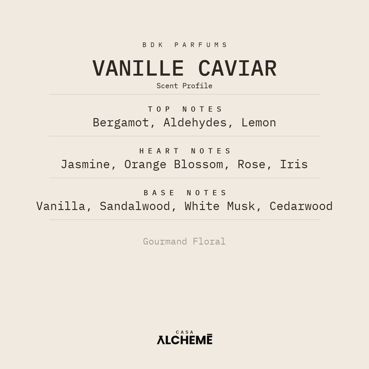 Vanille Caviar