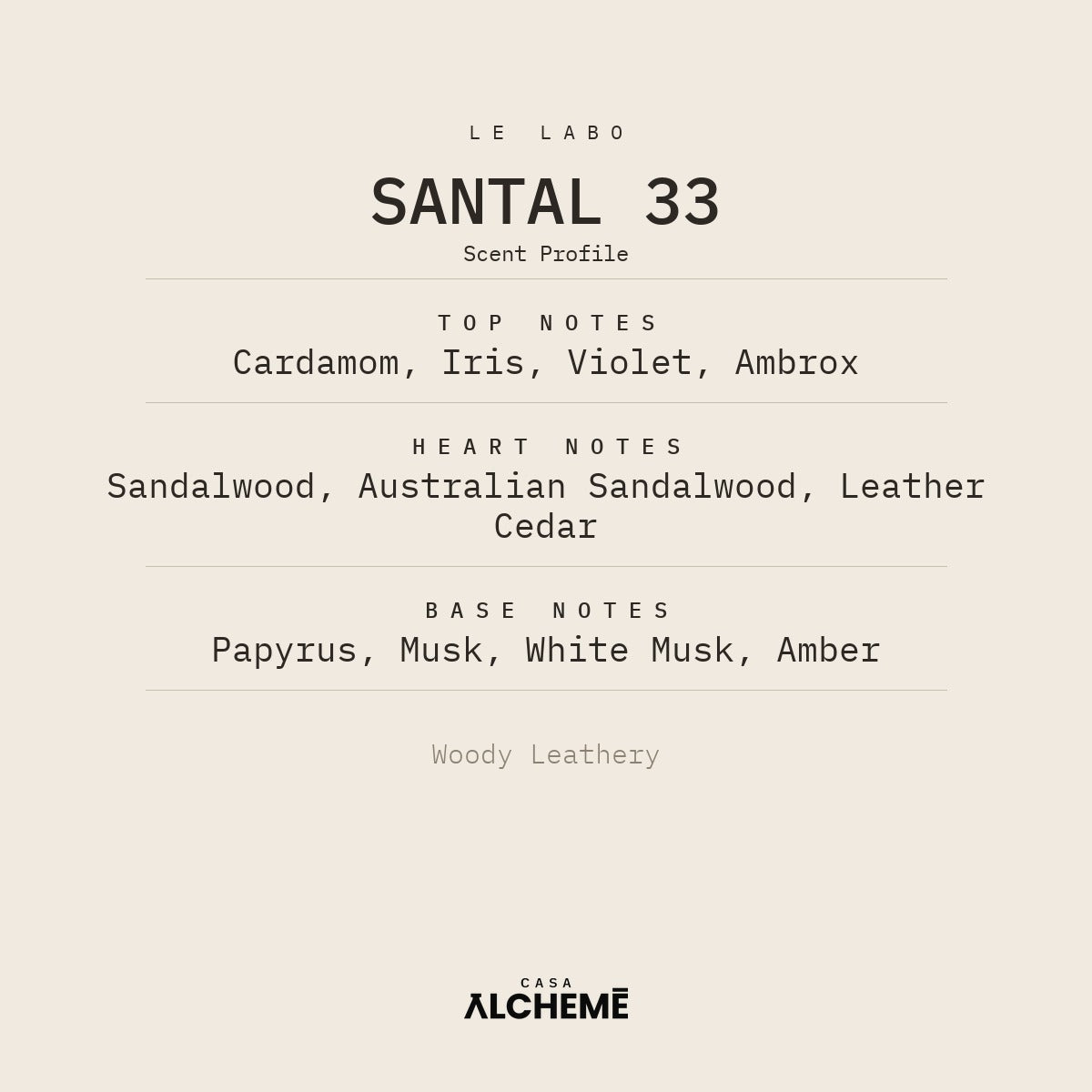 Santal 33