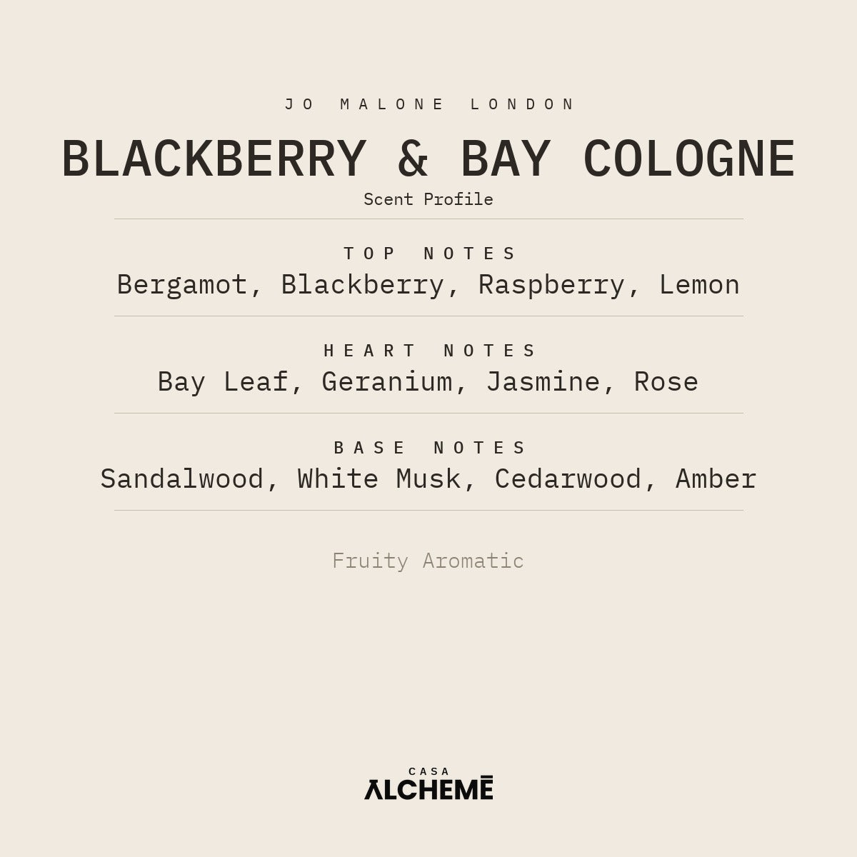 BlackBerry & Bay Cologne