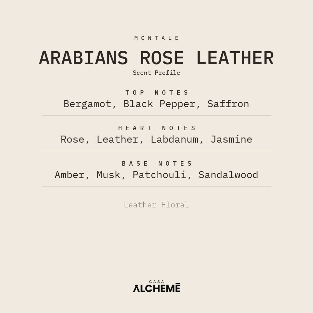 Arabians Rose Leather