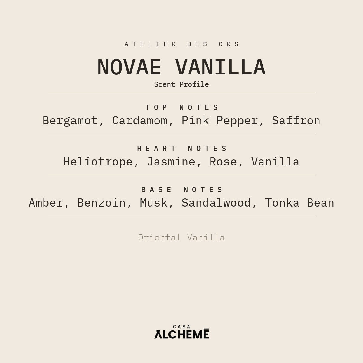 Novae Vanilla