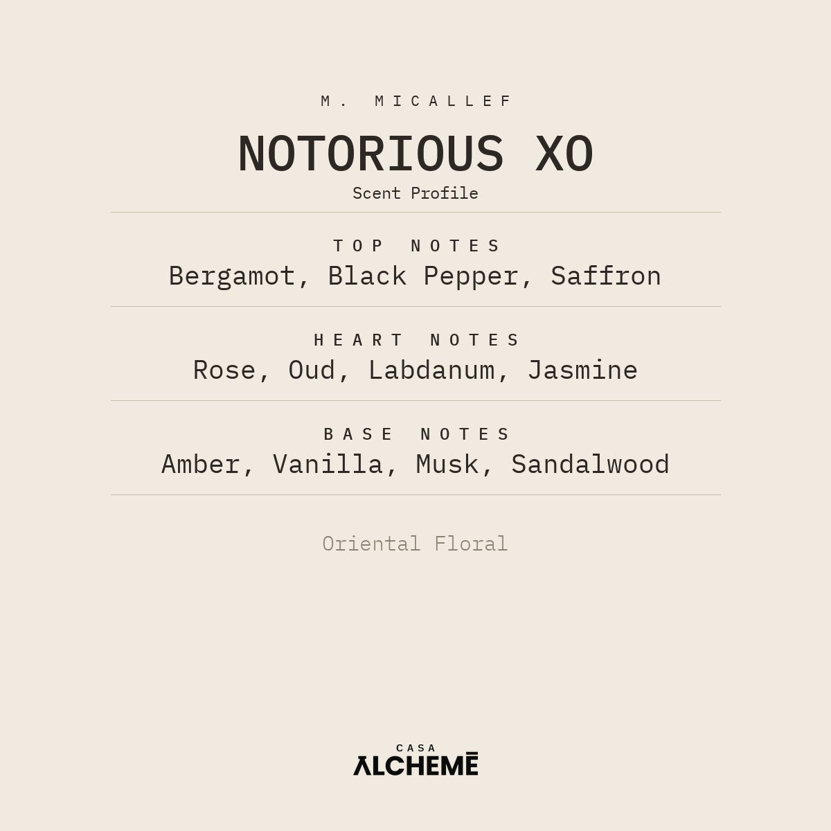 Notorious Xo