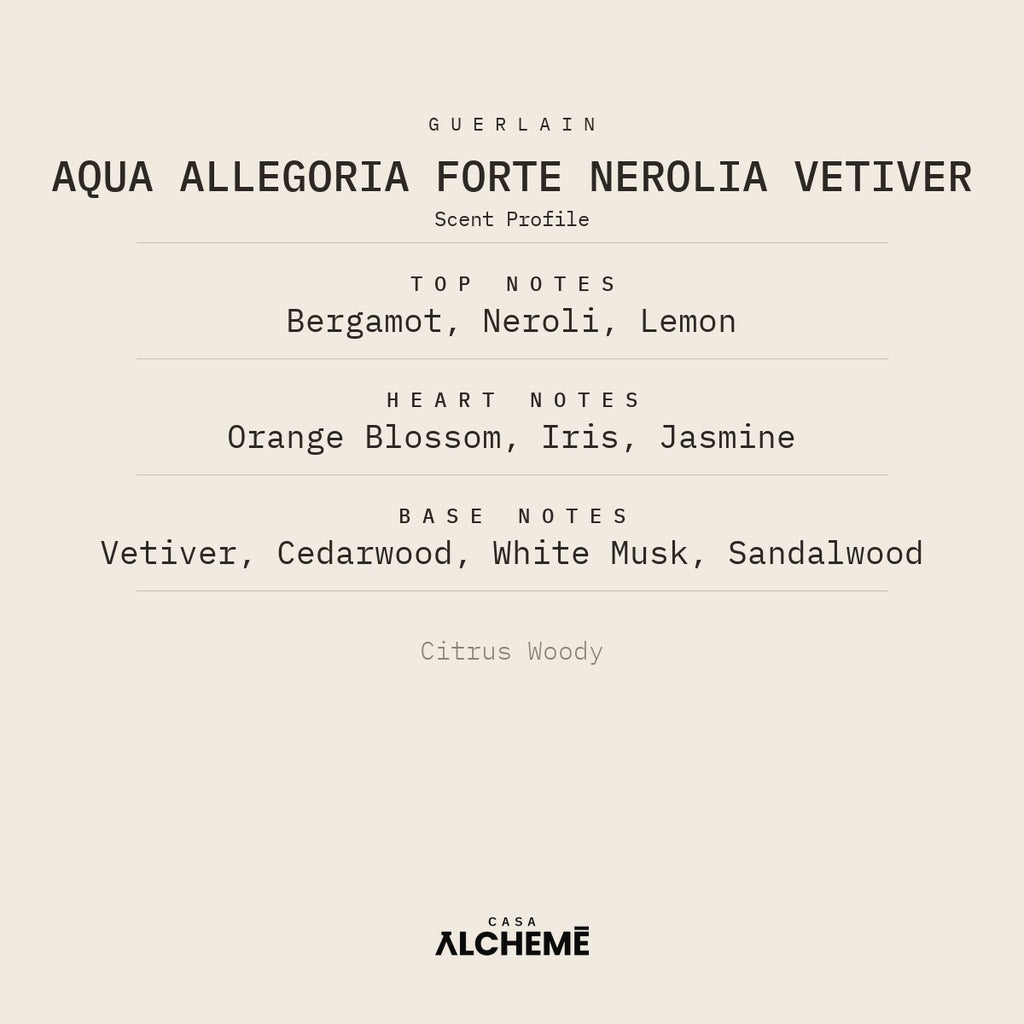 Aqua Allegoria Forte Nerolia Vetiver