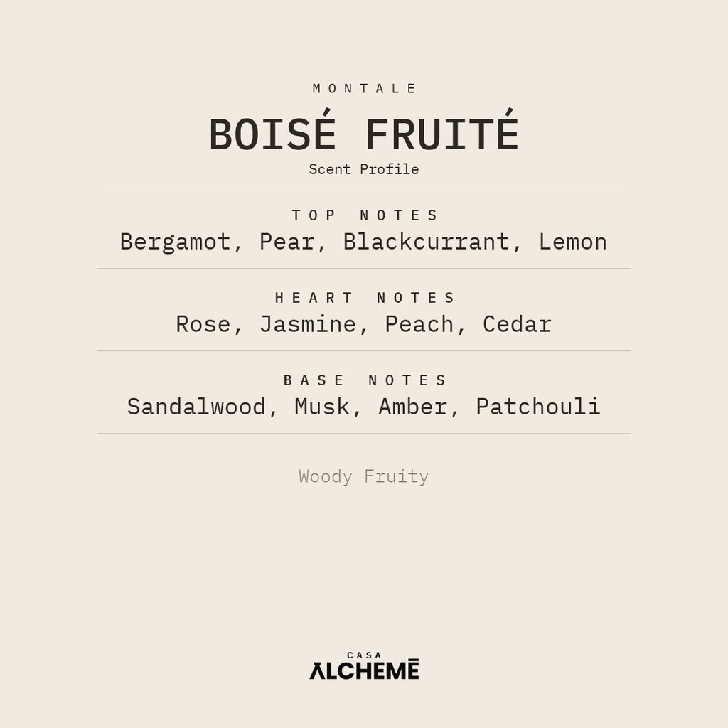 Boisé Fruité