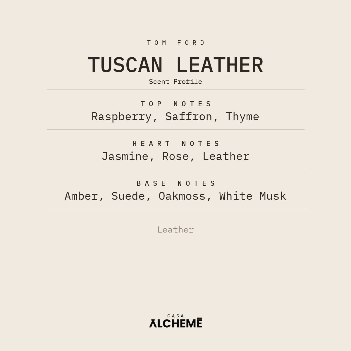 Tuscan Leather