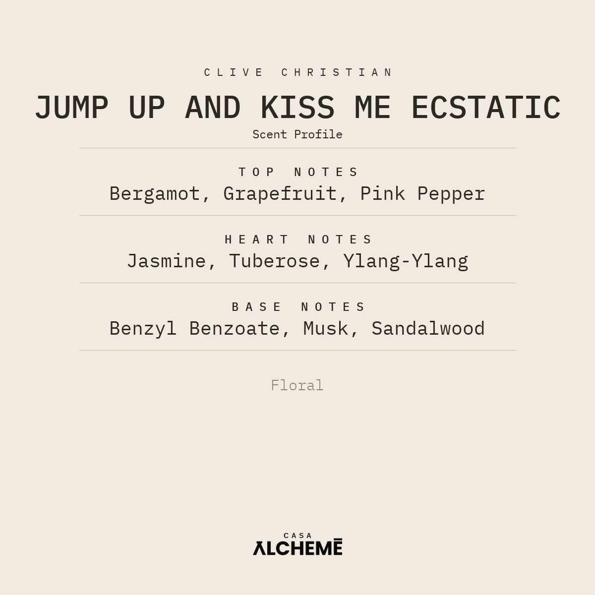 Jump Up And Kiss Me Ecstatic 2021