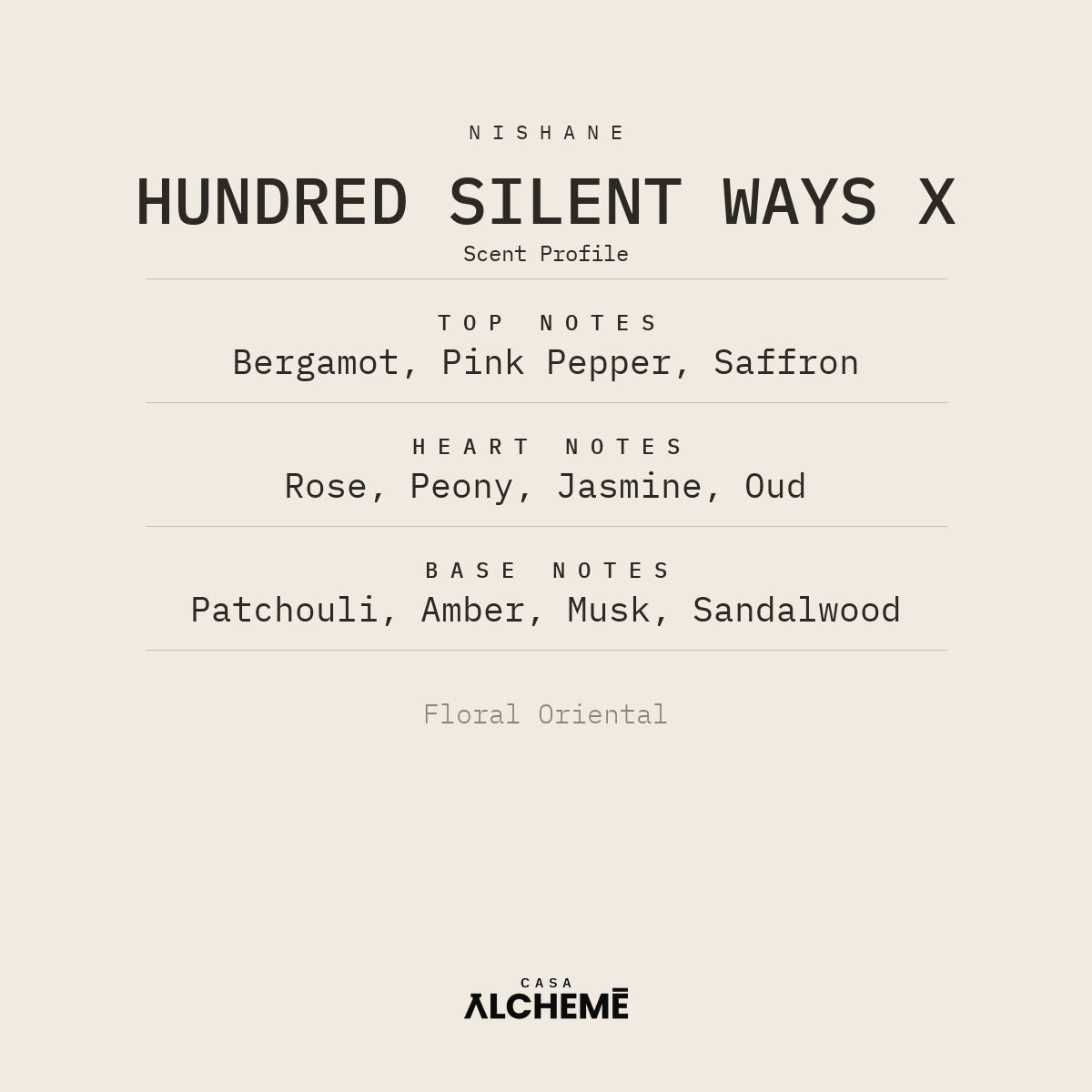 Hundred Silent Ways X
