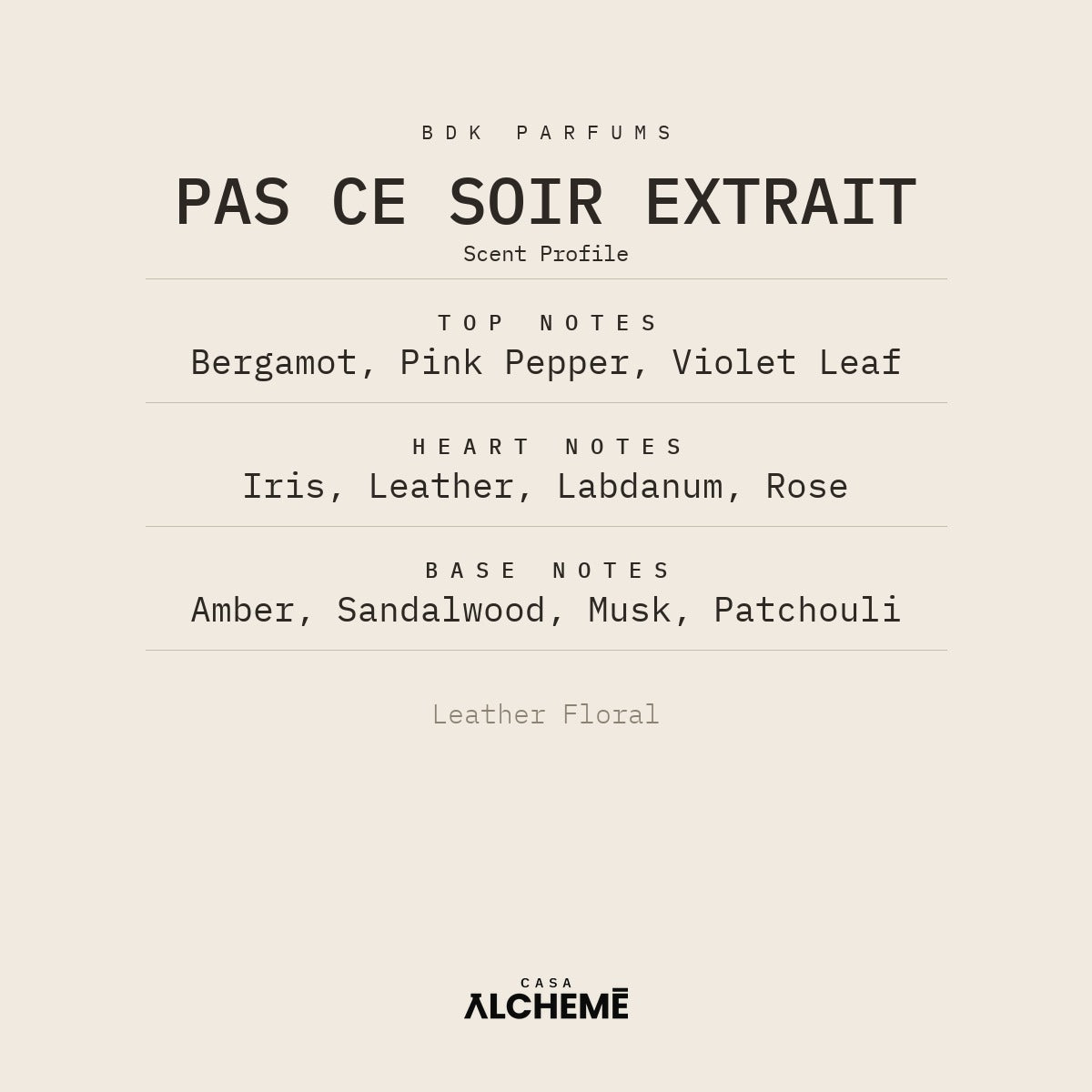 Pas Ce Soir Extrait