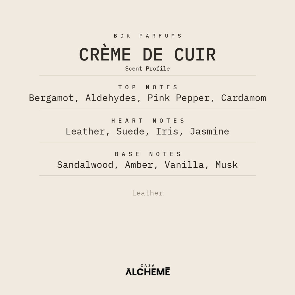 Crème de Cuir