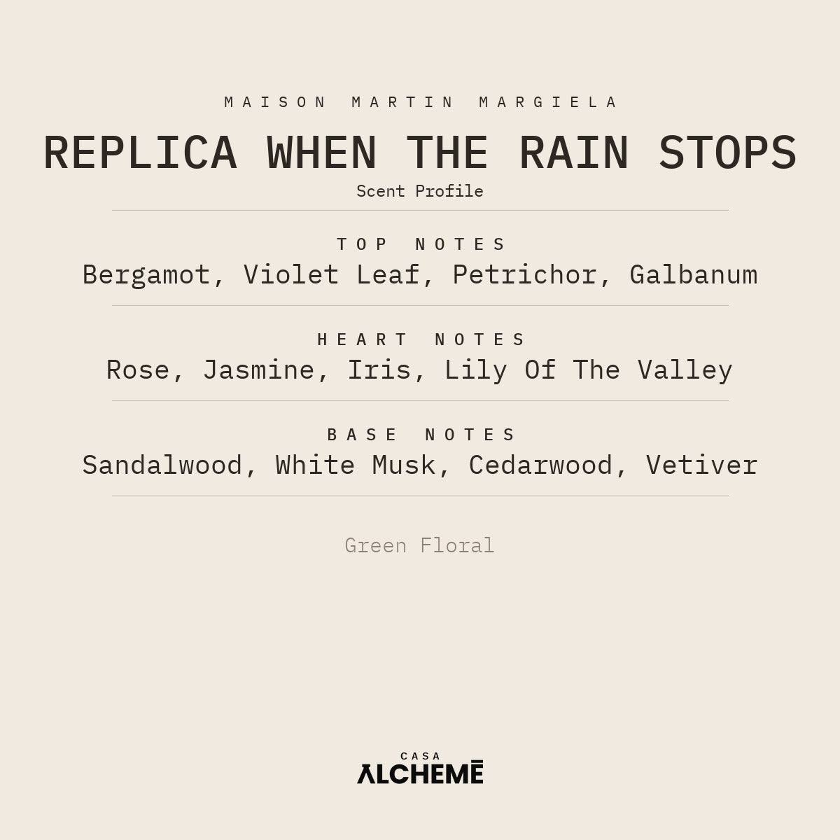 When the Rain Stops