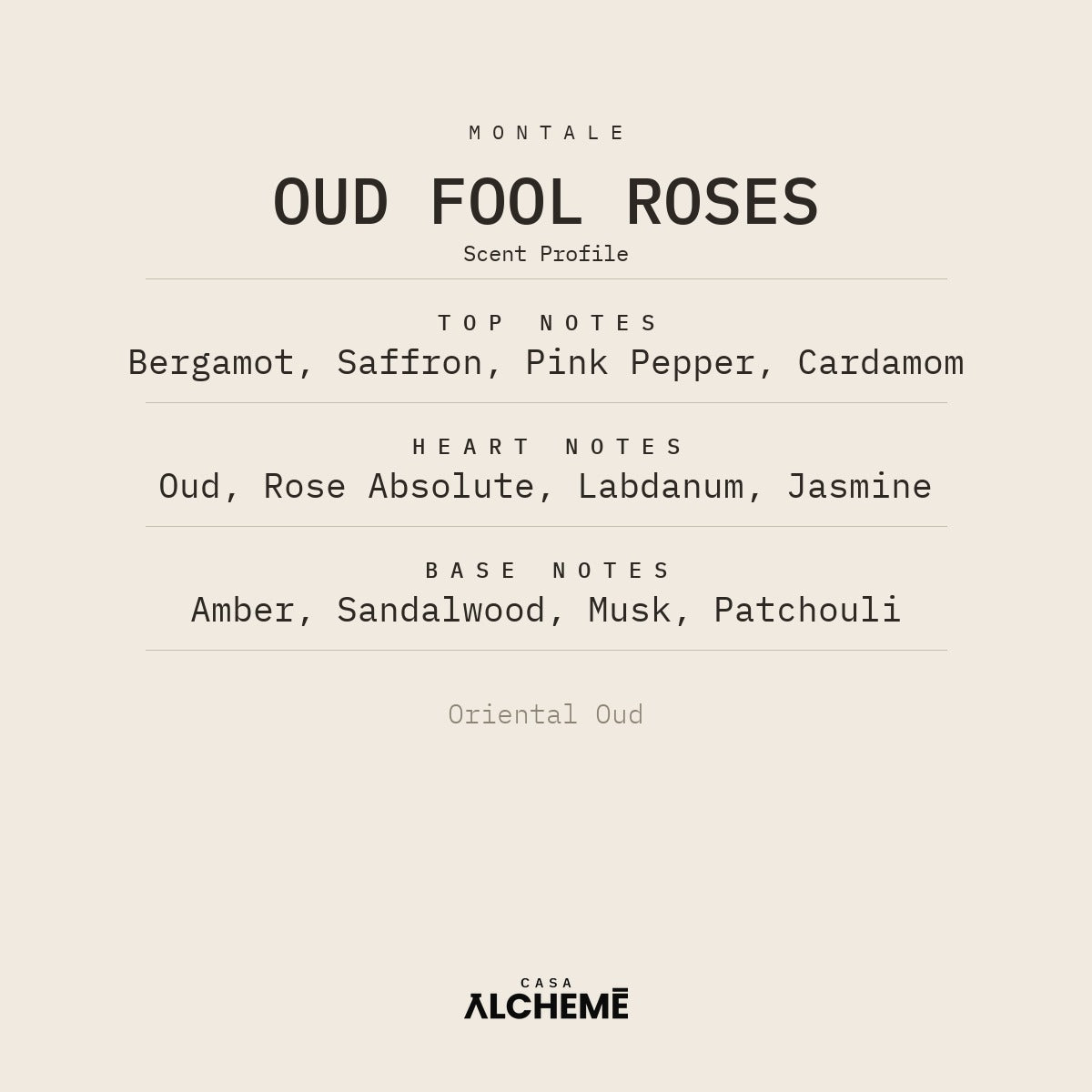 Oud Fool Roses