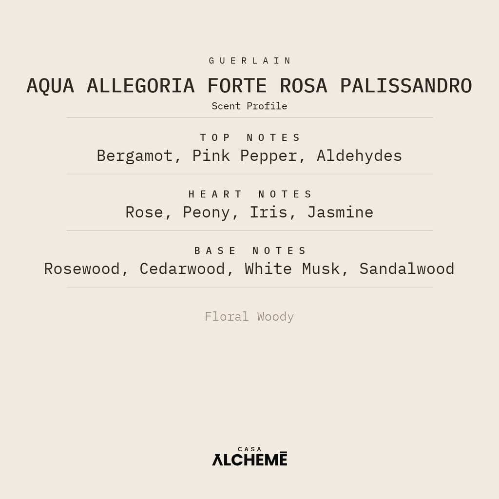 Aqua Allegoria Forte Rosa Palissandro