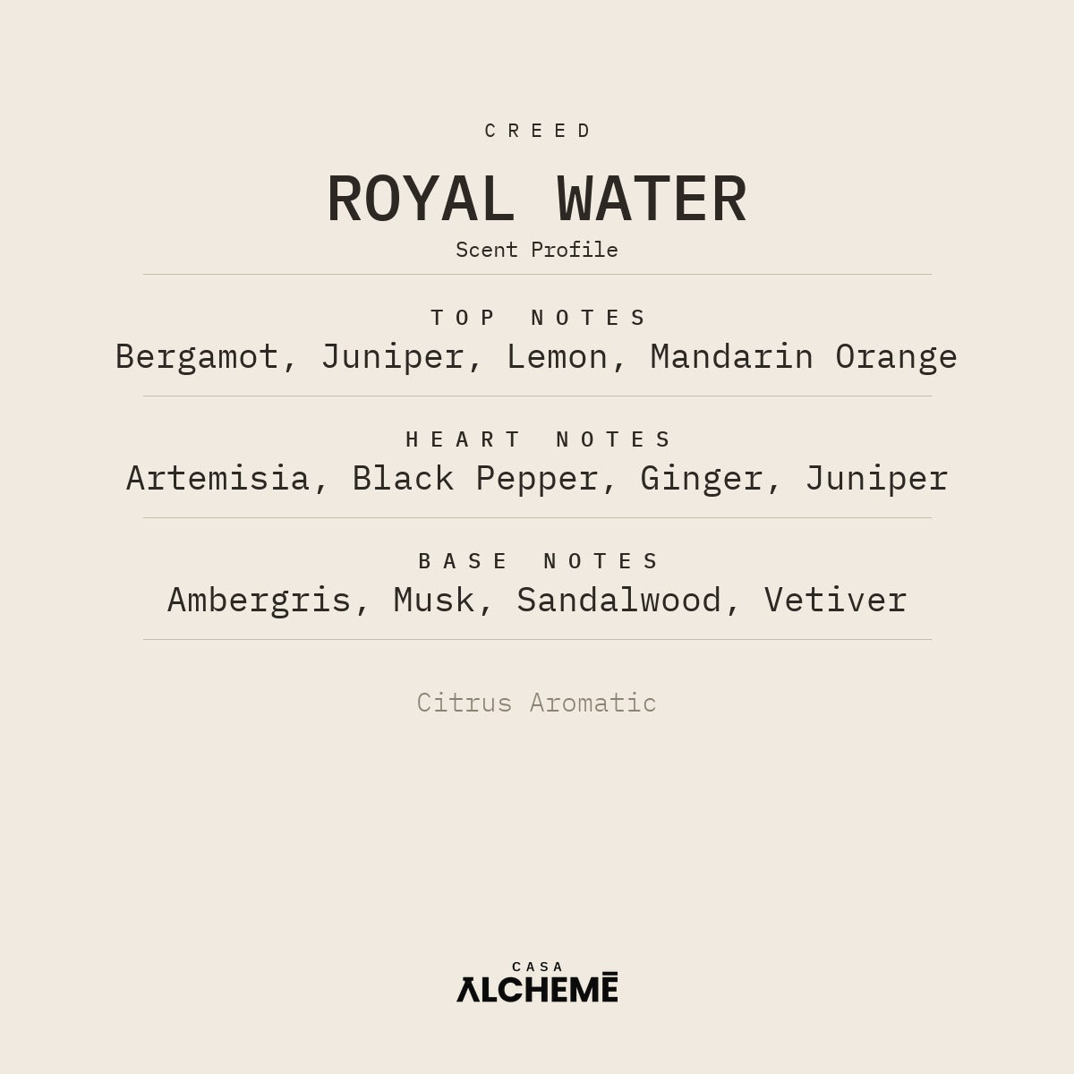 Royal Water