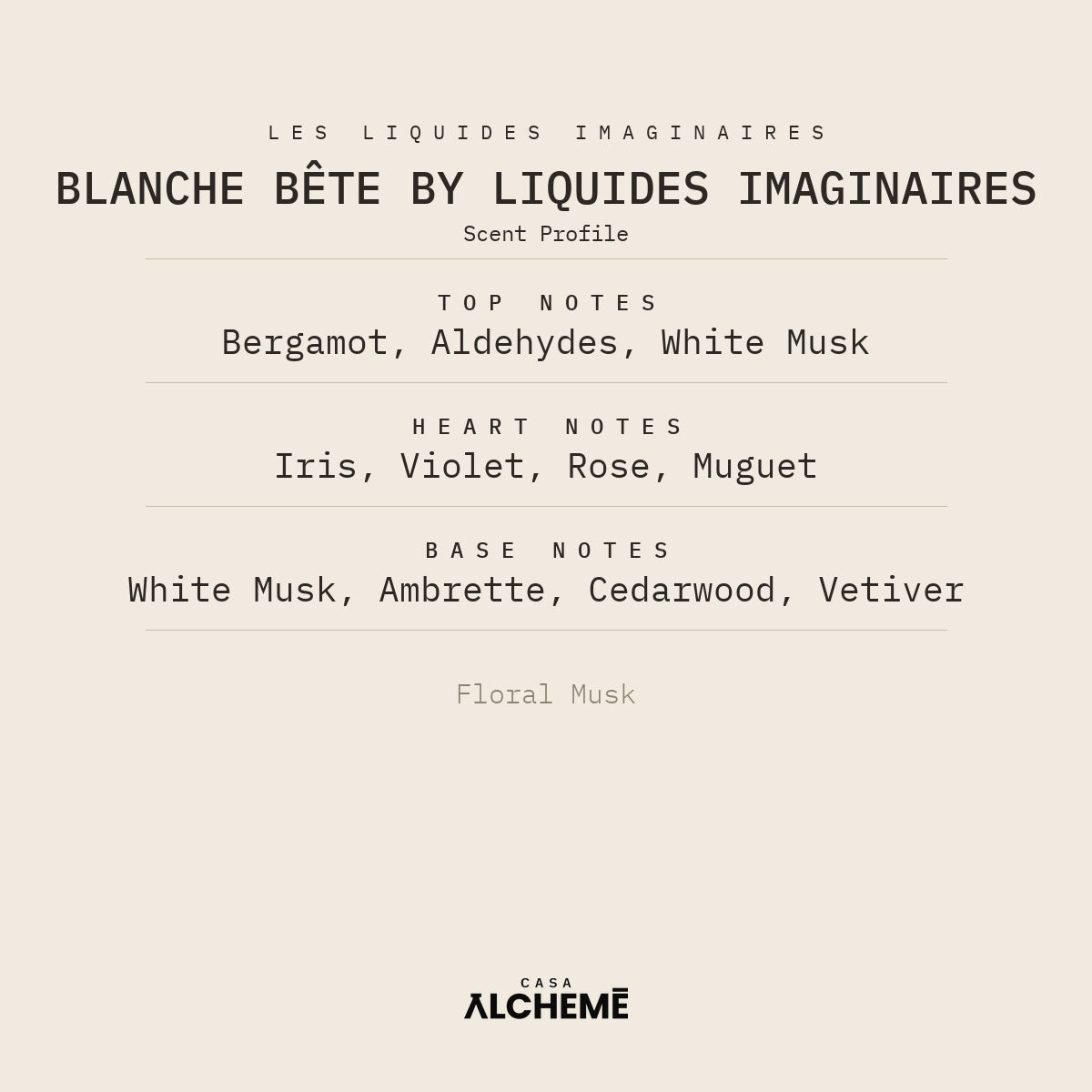 Blanche Bête