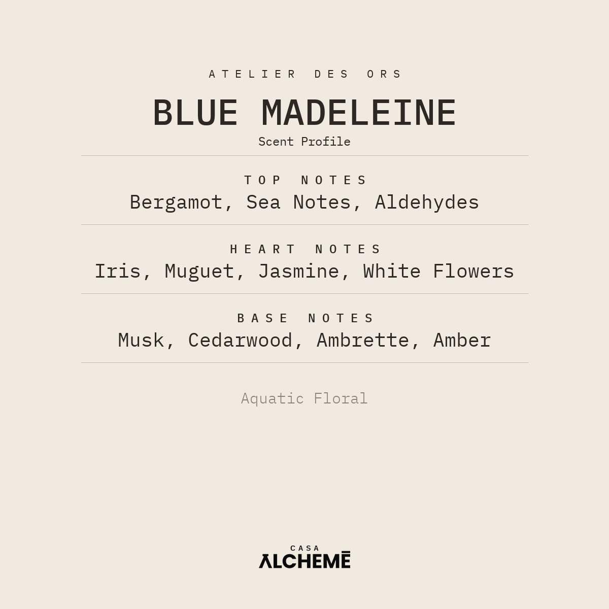 Blue Madeleine