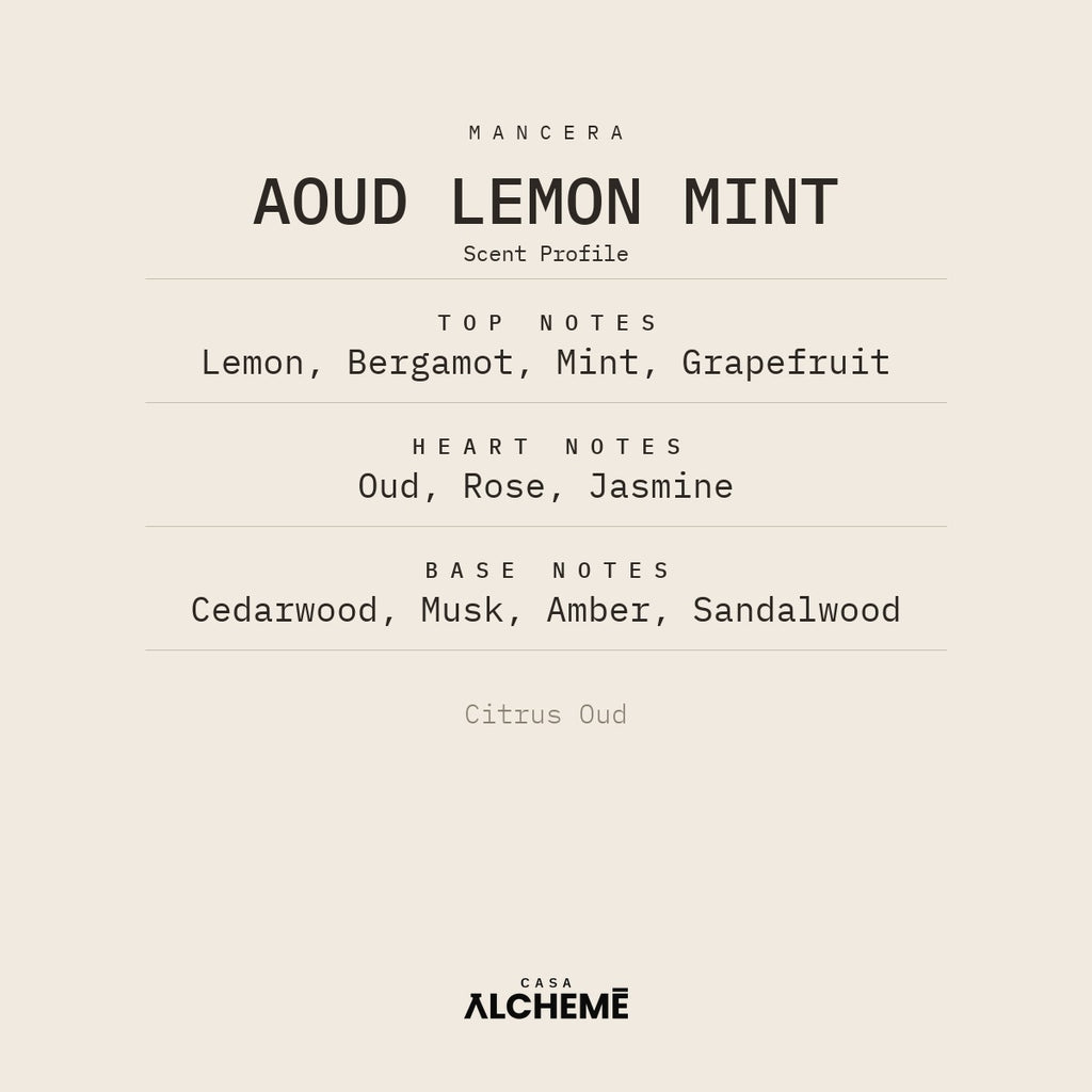 Aoud Lemon Mint