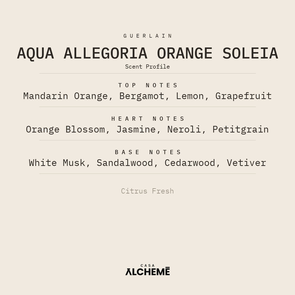 Aqua Allegoria Orange Soleia