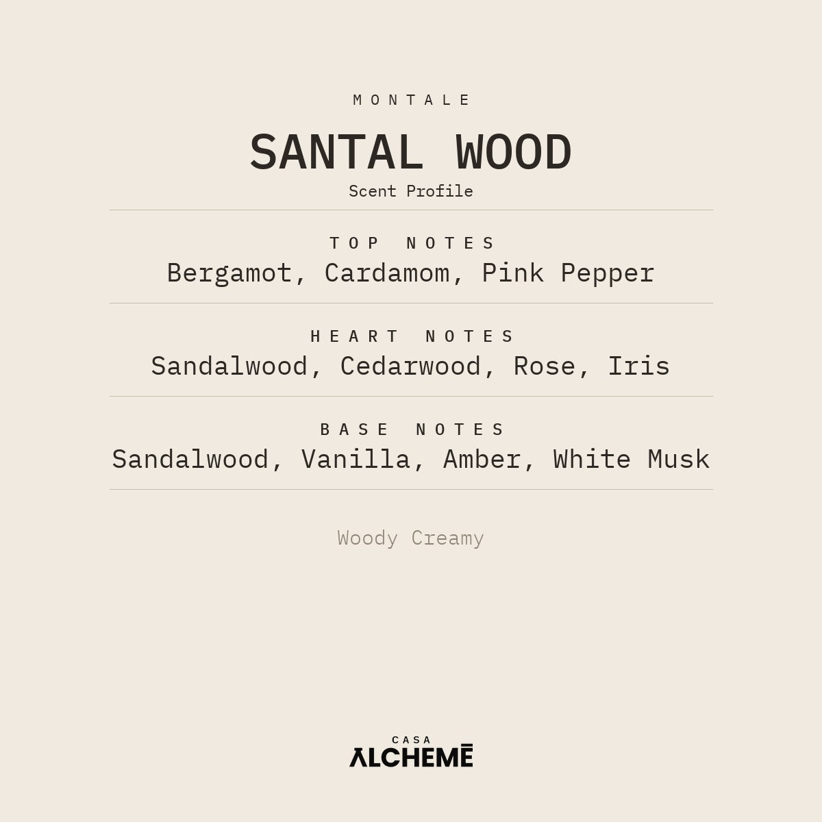 Santal Wood