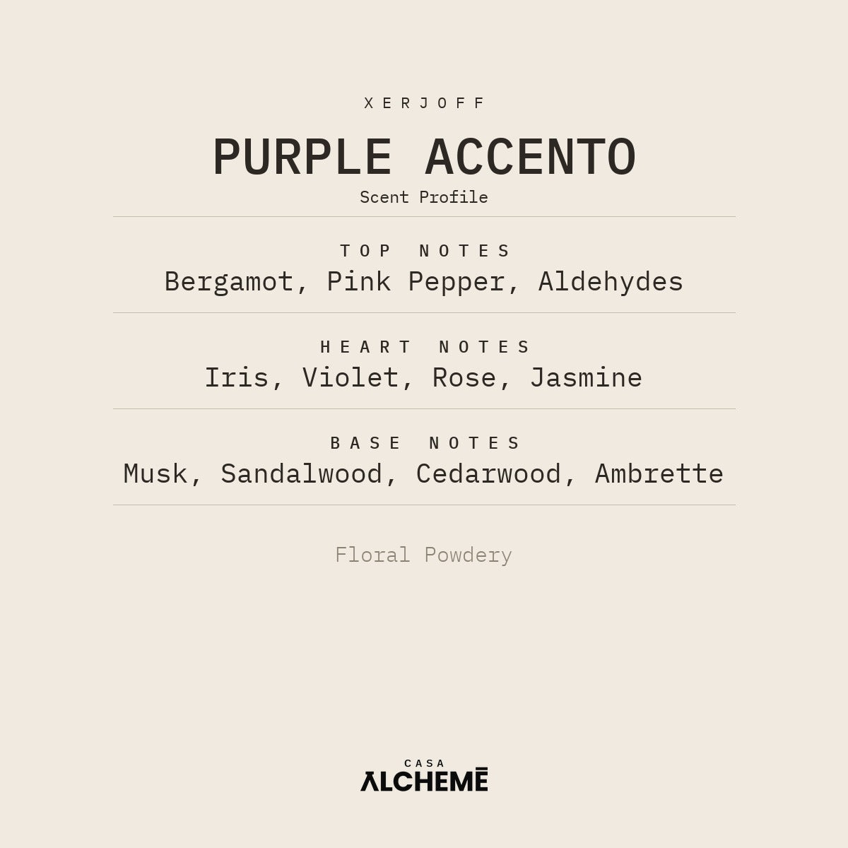 Purple Accento