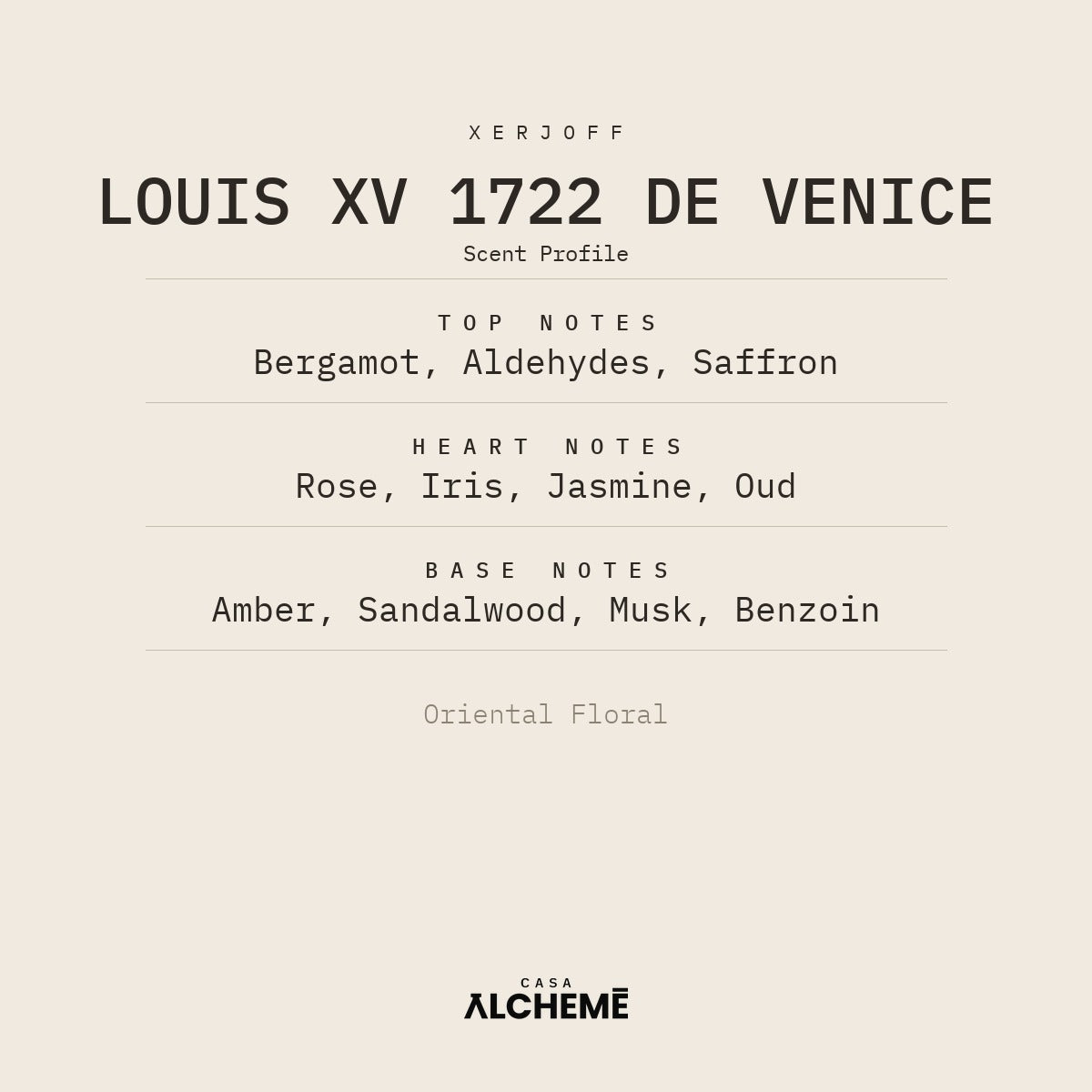 Louis XV 1722 de Venice