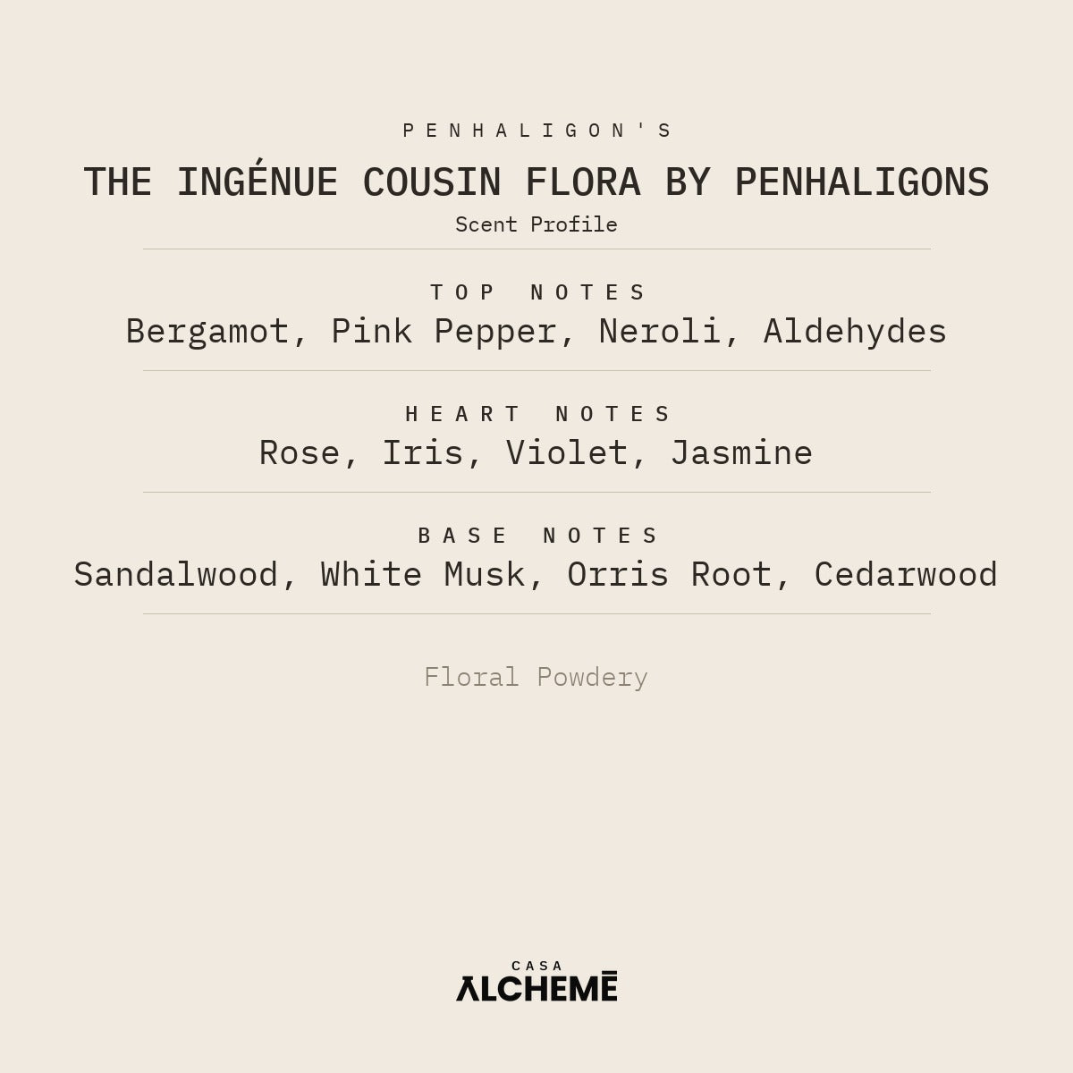The Ingénue Cousin Flora