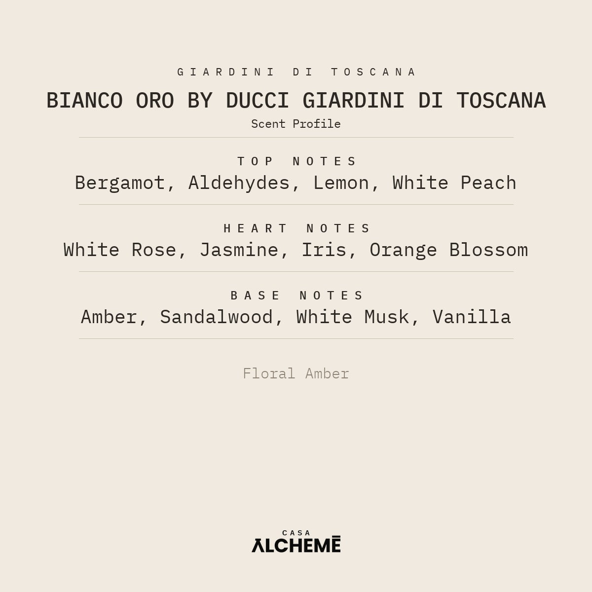 Bianco Oro