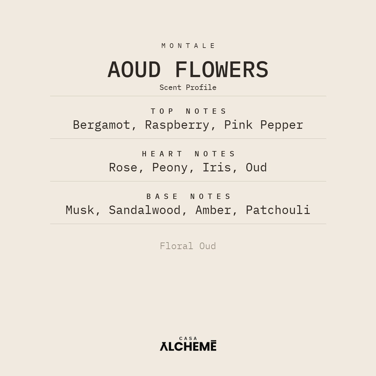 Aoud Flowers