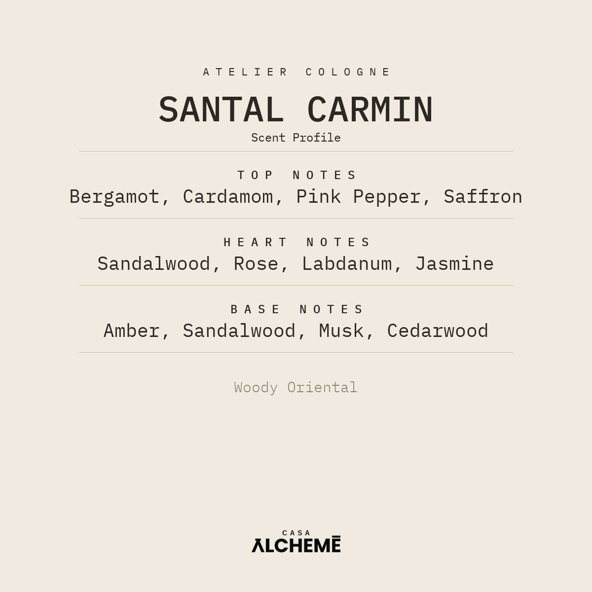Santal Carmin