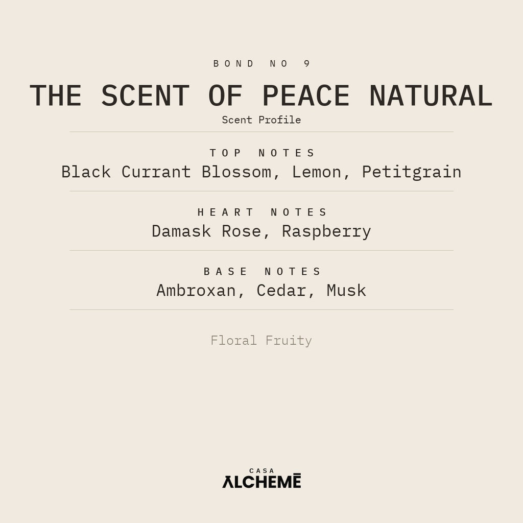 The Scent of Peace Natural