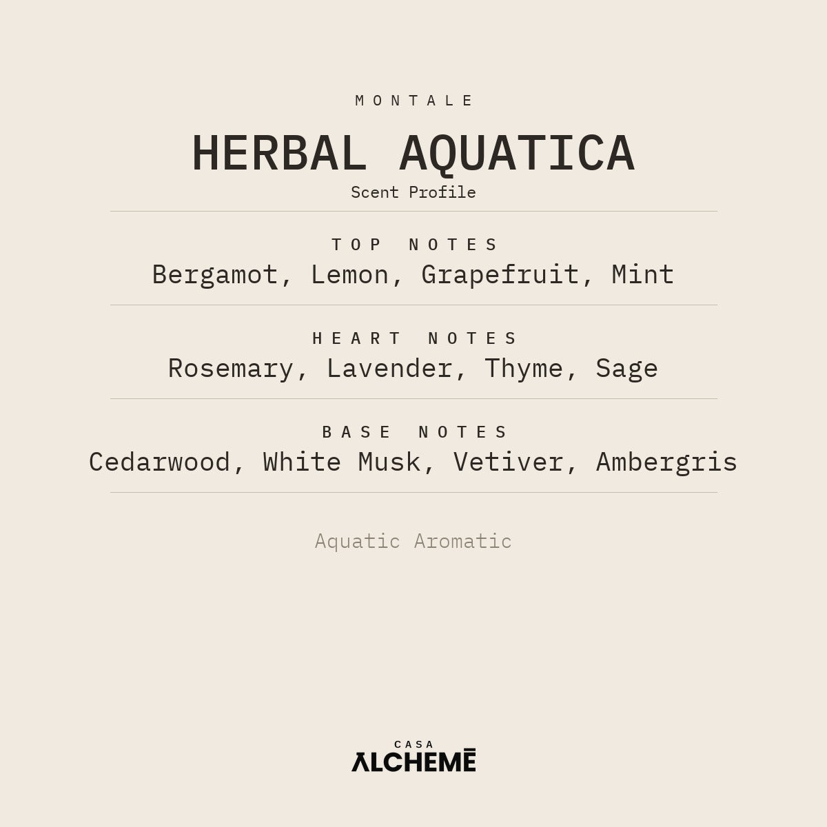 Herbal Aquatica