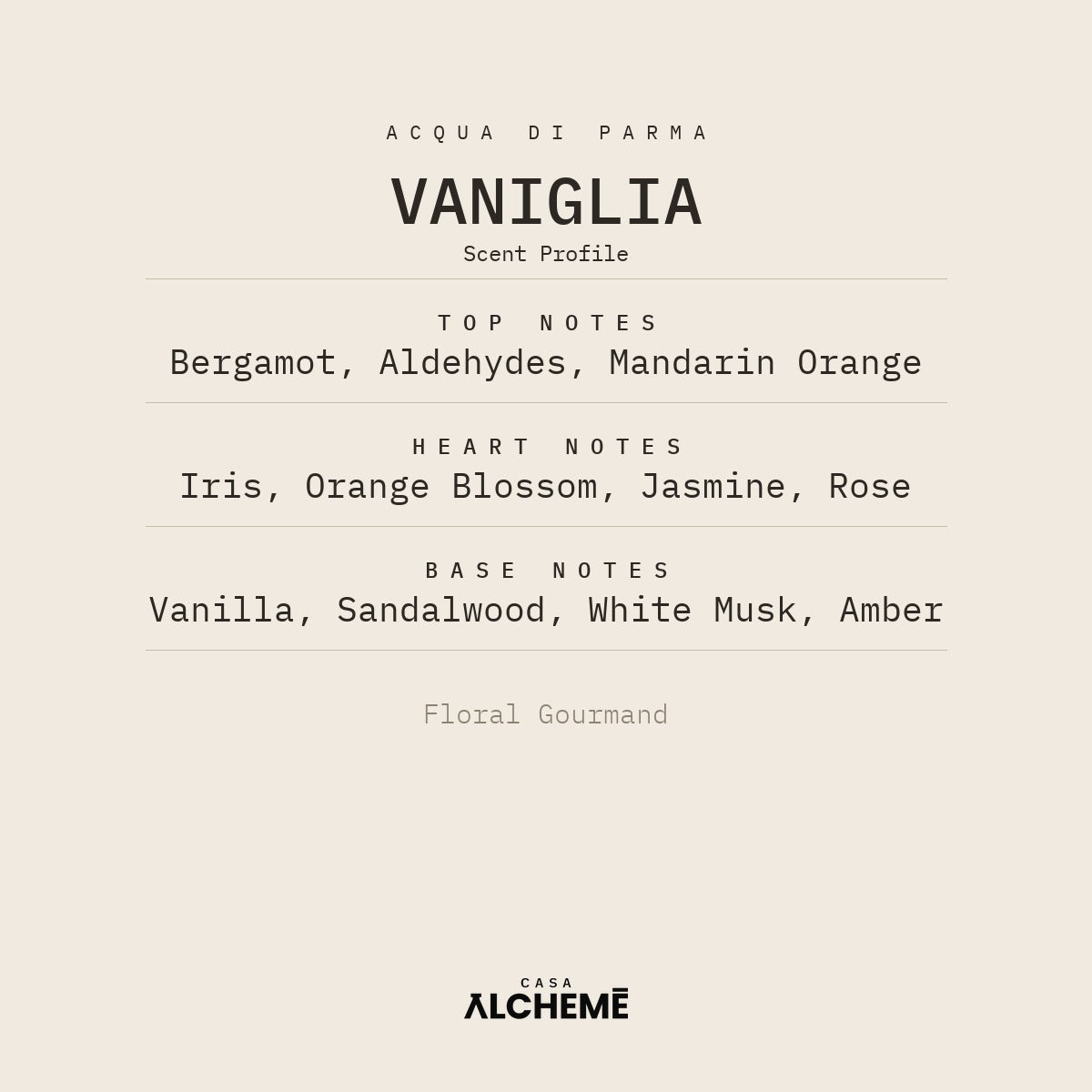 Vaniglia Eau de Parfum