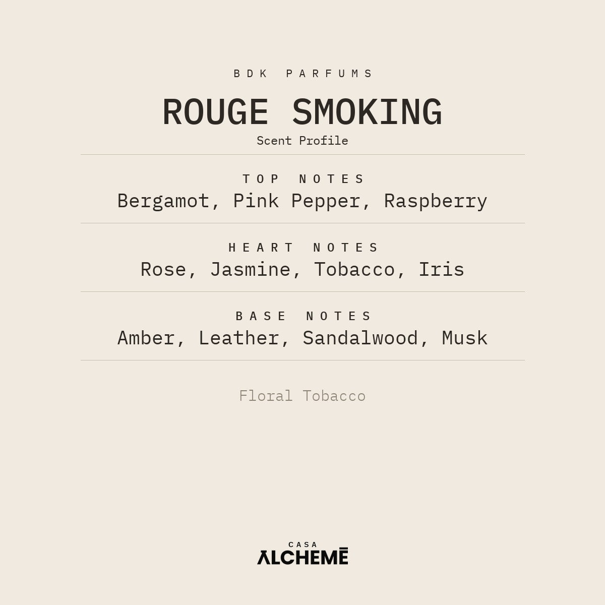 Rouge Smoking