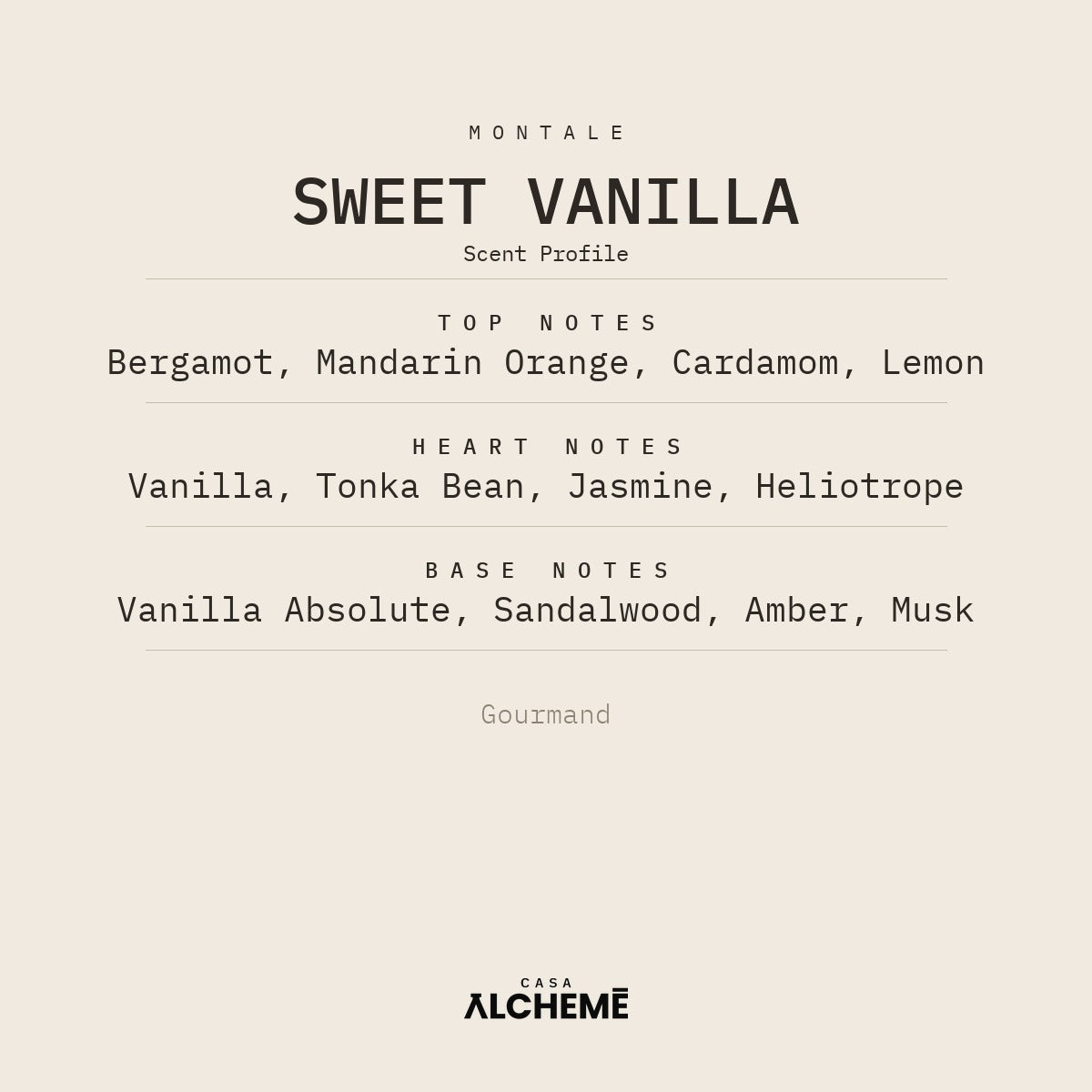 Sweet Vanilla