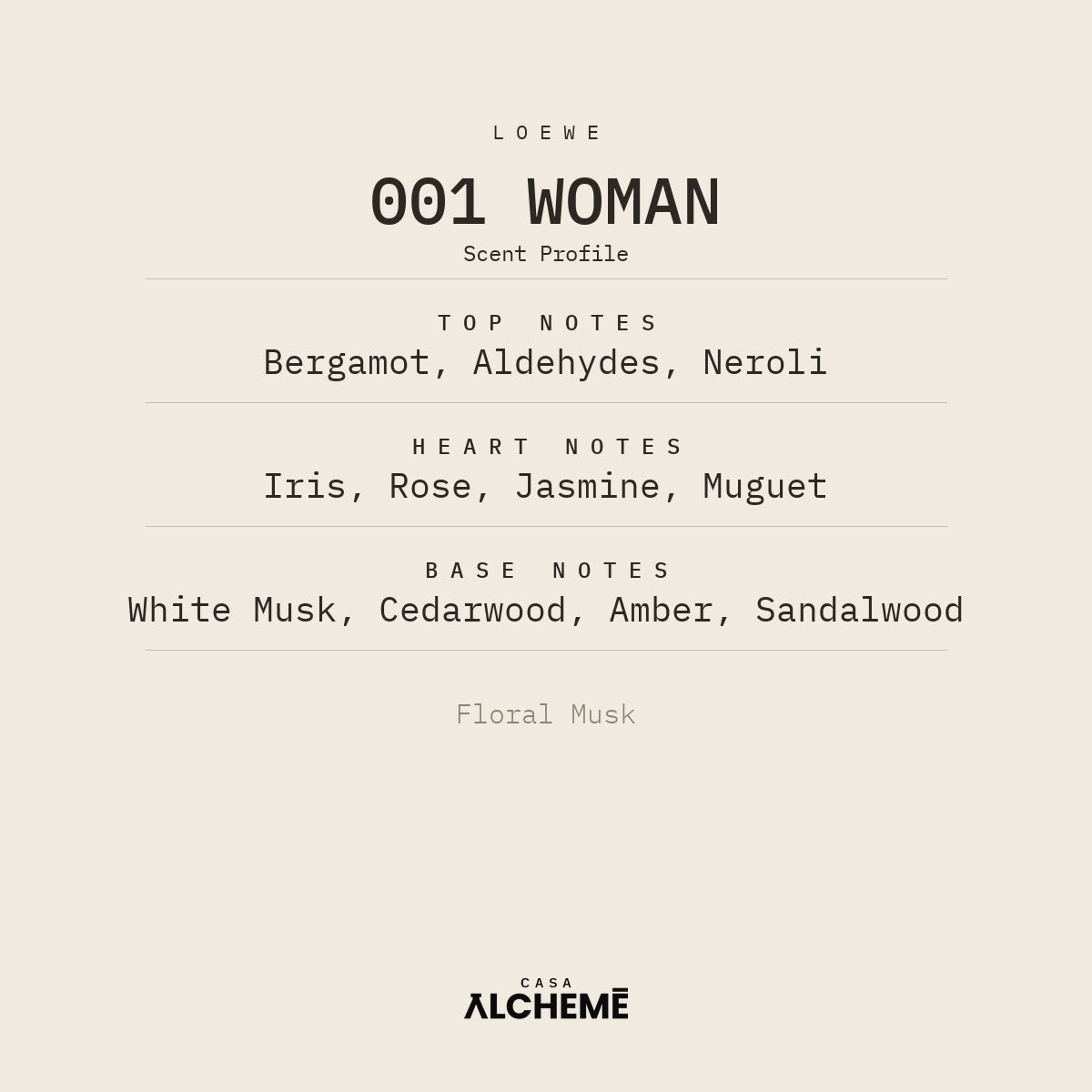 Loewe 001 Woman