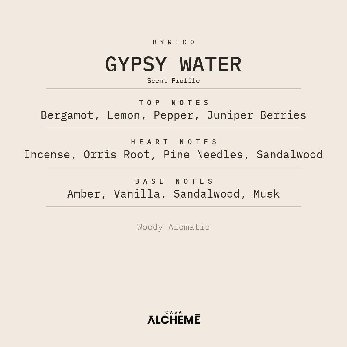 Gypsy Water