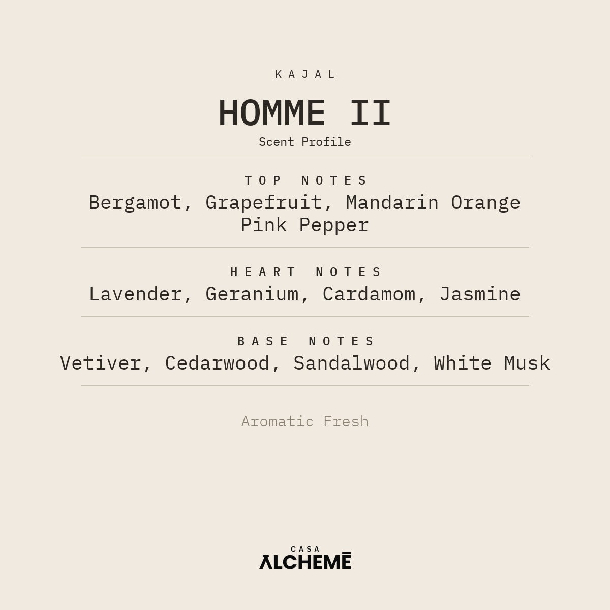 Kajal Homme II