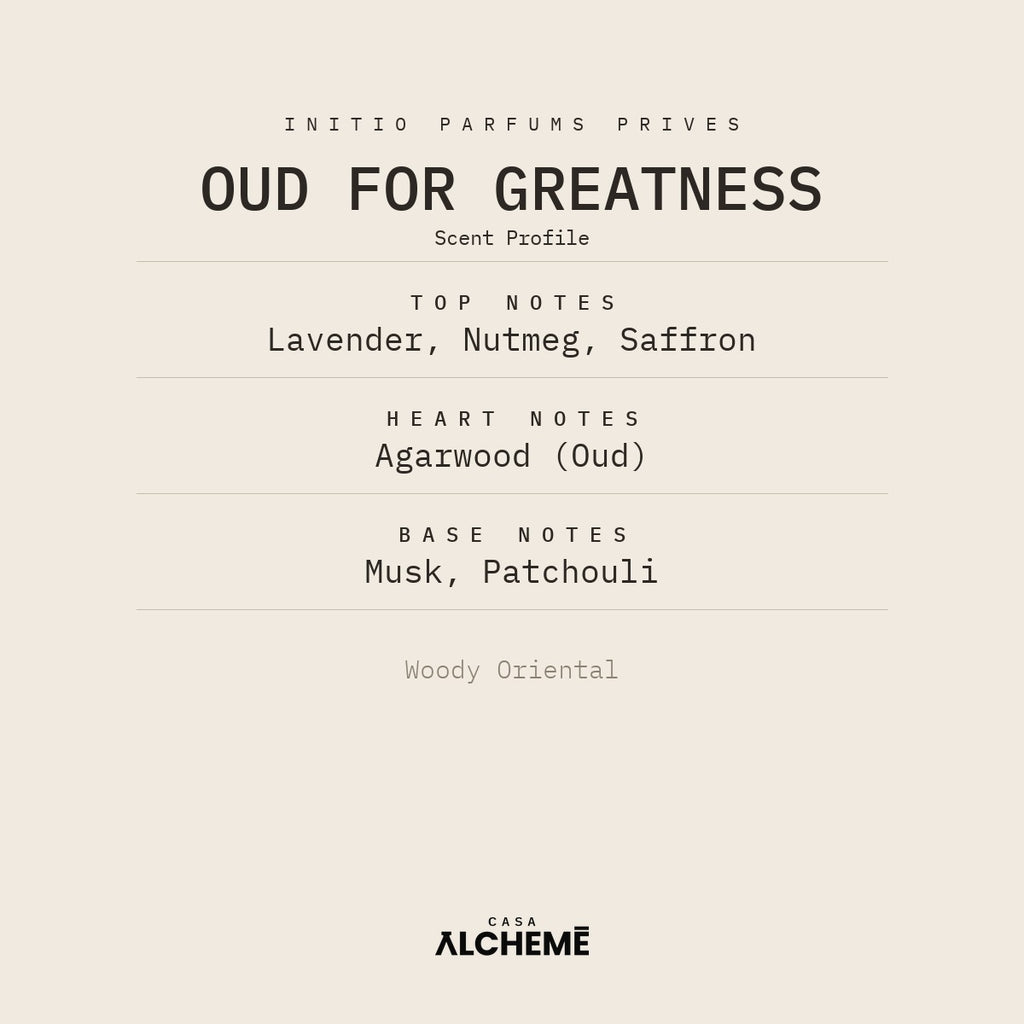 Oud For Greatness