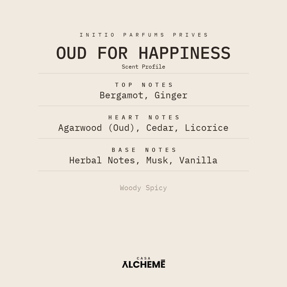 Oud For Happiness