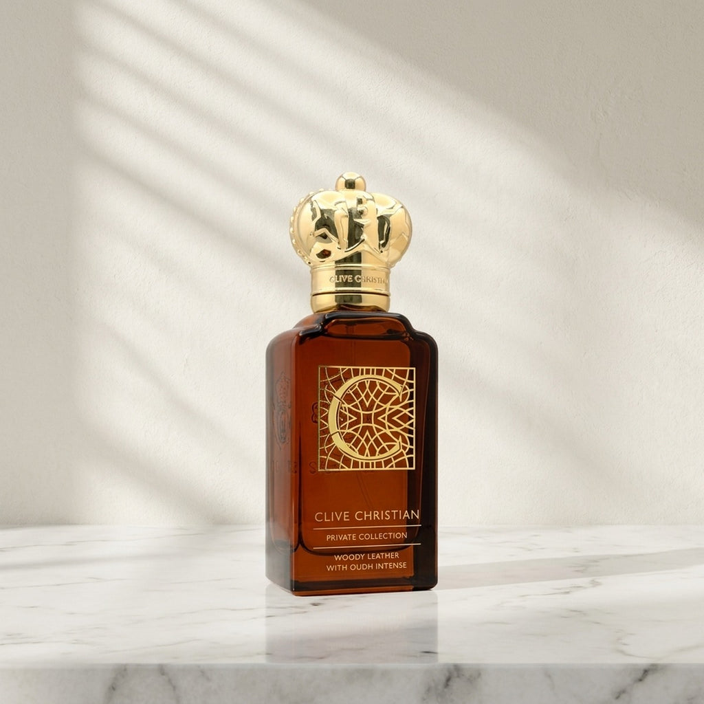 C for Woody Leather With Oudh Intense — bottle