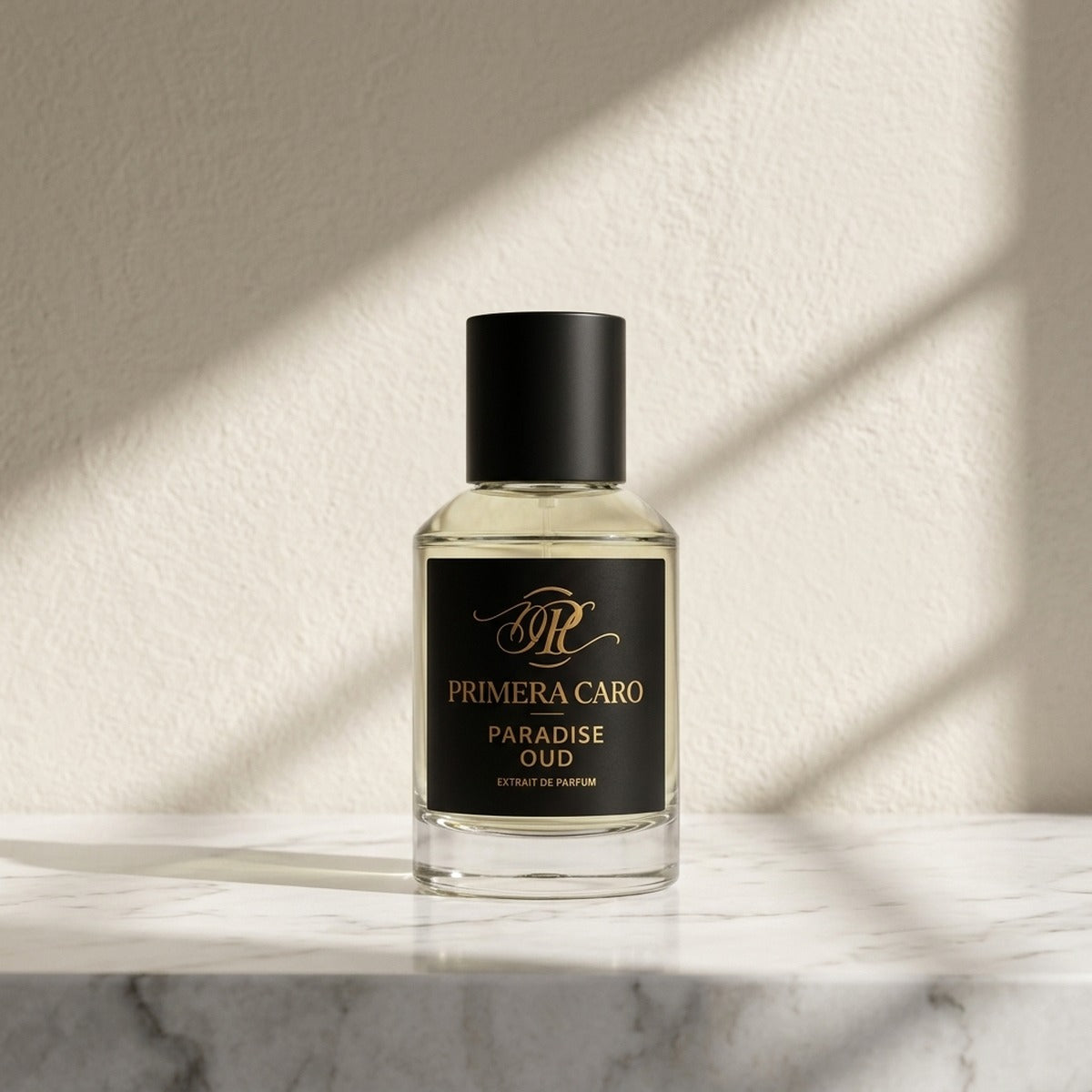 Primera Caro Paradise Oud — bottle